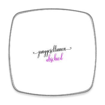Hen Party Saying - Square fridge magnet - white - Front