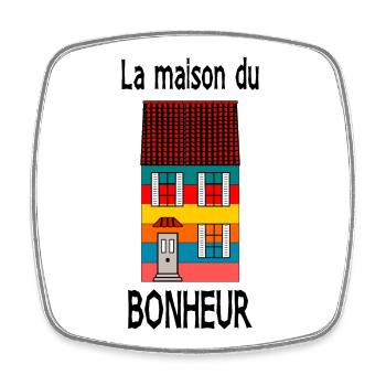 anniversary. Anniversary Decade. humor. funny - Square fridge magnet - white - Front