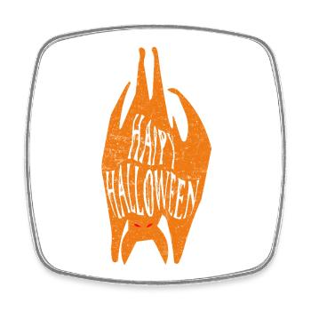 Happy Halloween  - Viereckiger Kühlschrankmagnet - Weiß - Vorne