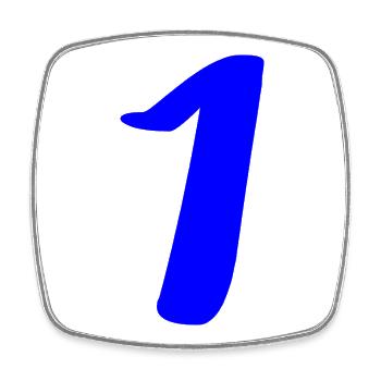 1. 1 year. 1st ANNIVERSARY. 1 YEAR ANNIVERSARY - Square fridge magnet - white - Front
