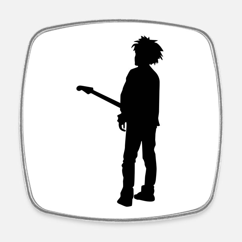 Robert - Square fridge magnet - white