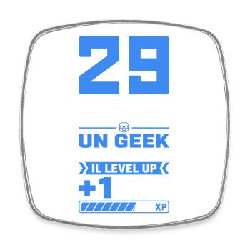 29 Ans Humour Geek 29 Ans Anniversaire Gamer - Magnet carré - blanc - Devant