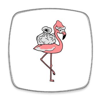 cadeaux d'hiver noël sac nicholas santa c - Magnet carré - blanc - Devant