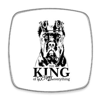 CANE CORSO King Dog Dog Dog Wilsigns - Square fridge magnet - white - Front
