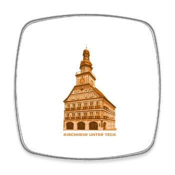 Château de Kirchheim unter Teck Baden-Württemberg - Magnet carré - blanc - Devant