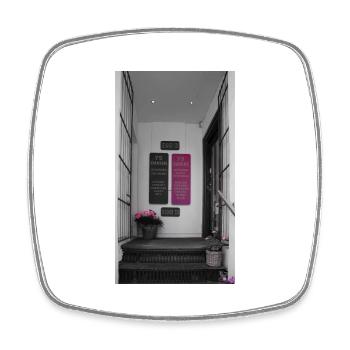 Grey Copenhagen - Square fridge magnet - white - Front