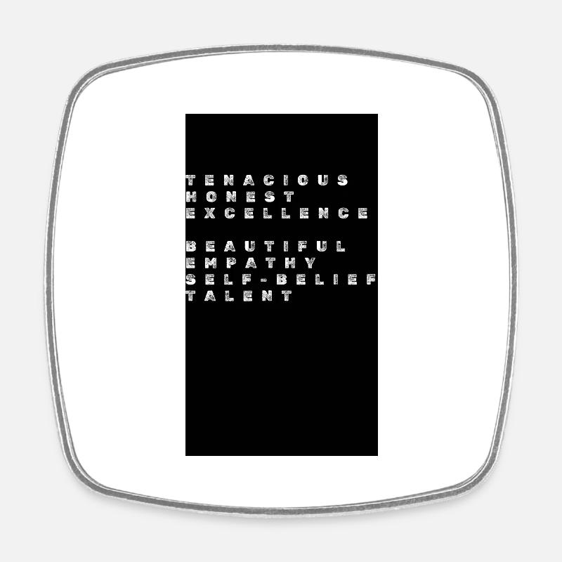 T H E B E S T 20240718 213723 0000 - Square fridge magnet - white