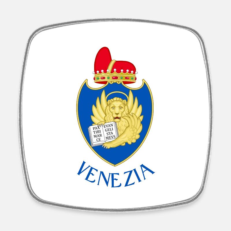 Venezia - Magnet carré - blanc