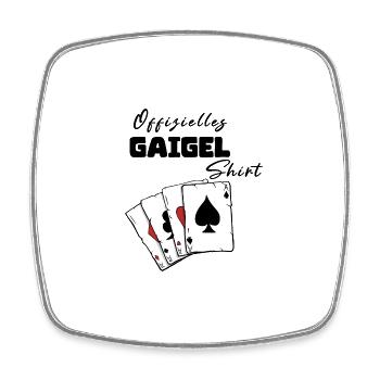 Maillot officiel Gaigel - Magnet carré - blanc - Devant