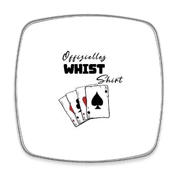 Chemise officielle Whist - Magnet carré - blanc - Devant