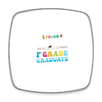 Fière grand-mère d’une classe de 1ère année de 2023 - Magnet carré - blanc - Devant