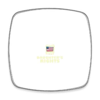 Vote Matters Vote Like Your Daughter's Rights - Square fridge magnet - white - Front
