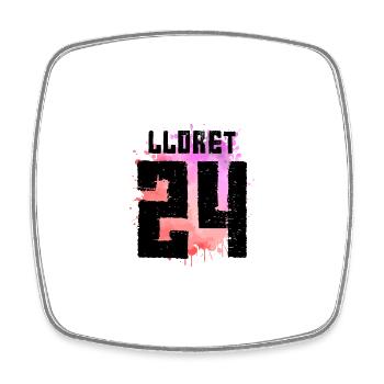 Lloret De Mar 24 Trikot 2024 Bunt - Viereckiger Kühlschrankmagnet - Weiß - Vorne