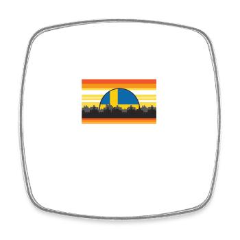 Im Tired of Waking Up and Not Being In Sweden - Square fridge magnet - white - Front