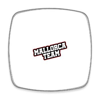 Mallorca Team - Square fridge magnet - white - Front
