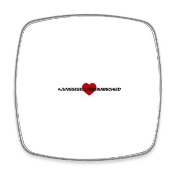 Hen Party Heart - Square fridge magnet - white - Front