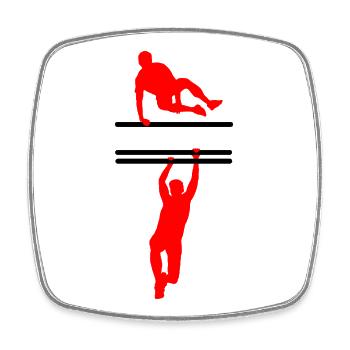 OCR Custom – Customizable Design - Square fridge magnet - white - Front