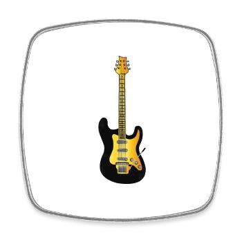universe Of guitar - Square fridge magnet - white - Front
