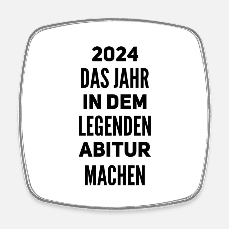Abi - Legend 2024 - Square fridge magnet - white