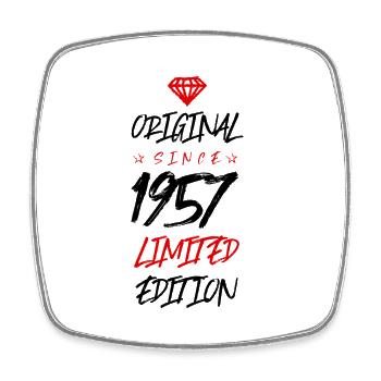 1957 Édition limitée - Magnet carré - blanc - Devant