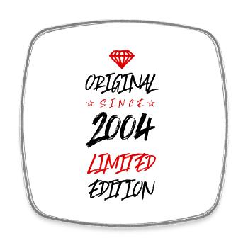2004 limited edition - Viereckiger Kühlschrankmagnet - Weiß - Vorne