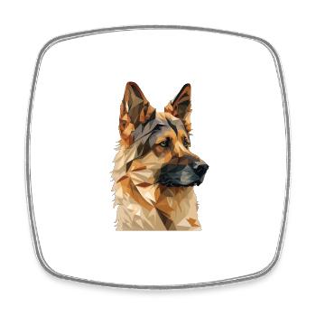 SHEEPDOG - Square fridge magnet - white - Front