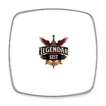Geburtstag Legendär Seit 1962 Geschenk - Viereckiger Kühlschrankmagnet - Weiß - Vorne