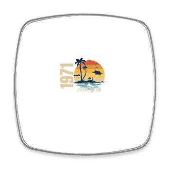 Birthday Limited Edition 1971 - Square fridge magnet - white - Front