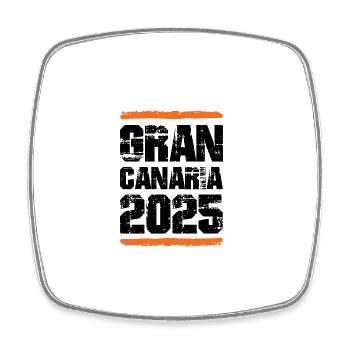L’équipe de Gran Canaria 2025 - Magnet carré - blanc - Devant