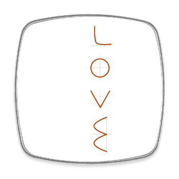 all you need .... - Square fridge magnet - white - Front