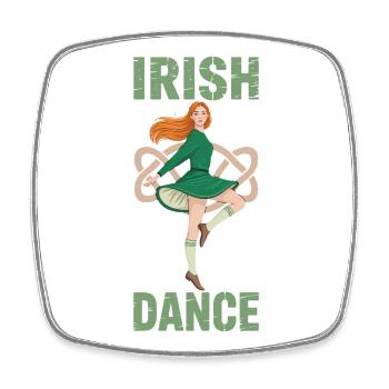 Irish Dance Irish Dancing Irish Dancer Gift - Square fridge magnet - white - Front