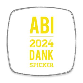 Funny High School Graduation Sayings - Square fridge magnet - white - Front