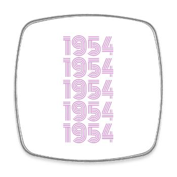Celebrations 1954 - Square fridge magnet - white - Front