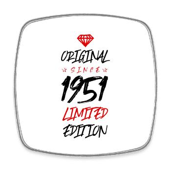 1951 Édition limitée - Magnet carré - blanc - Devant