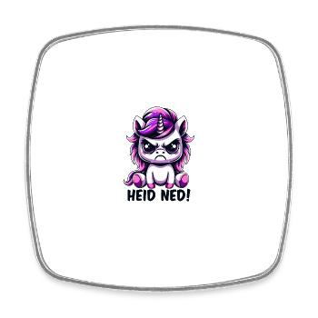 Heid Ned - Viereckiger Kühlschrankmagnet - Weiß - Vorne