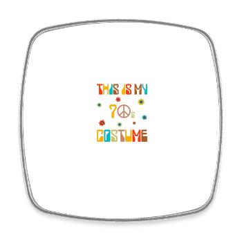 C’est mon costume des années 70 - Magnet carré - blanc - Devant