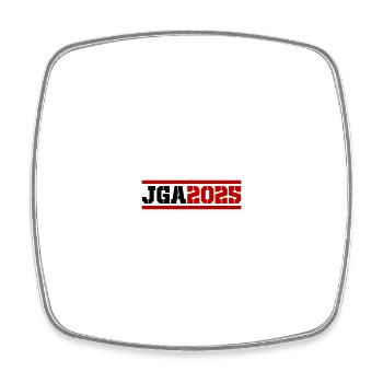 Jga 2025 Bachelor Party - Square fridge magnet - white - Front