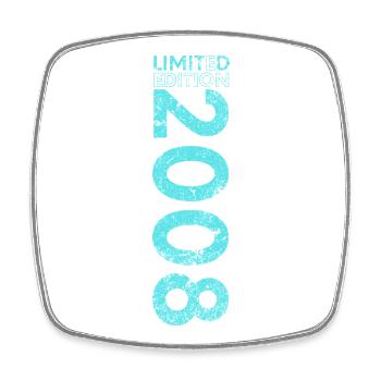 Édition limitée cadeau pour le 18e anniversaire 2008 - Magnet carré - blanc - Devant