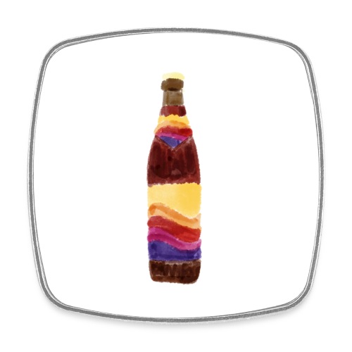 Cola-Mix Erfrischungsgetränk - Viereckiger Kühlschrankmagnet