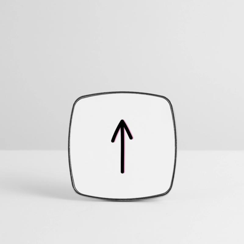 Arrow Square fridge magnet