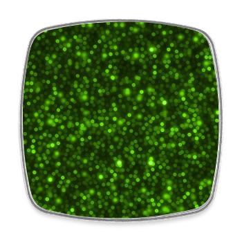 grün Glitzer Design für Handy Hüllen - Viereckiger Kühlschrankmagnet - Weiß - Vorne