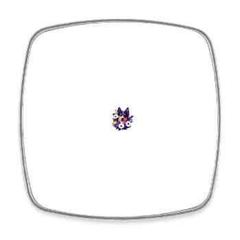 Dog Dog Owner Dog Lover Dog Owner - Square fridge magnet - white - Front