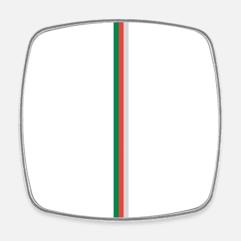 Algérie - Magnet carré - blanc