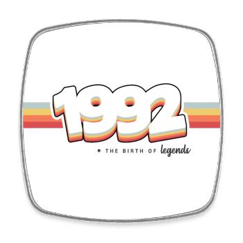 1992 the birth of legends - Magnet carré - blanc - Devant