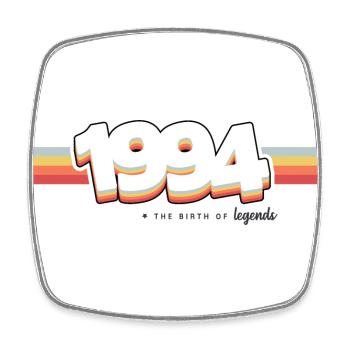 1994 the birth of legends - Square fridge magnet - white - Front