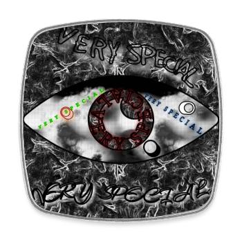 Très spécial - Image - 2023 - Magnet carré - blanc - Devant
