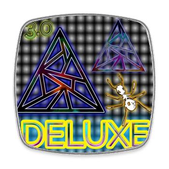 Deluxe 3.0 - Image - 2023 - Square fridge magnet - white - Front