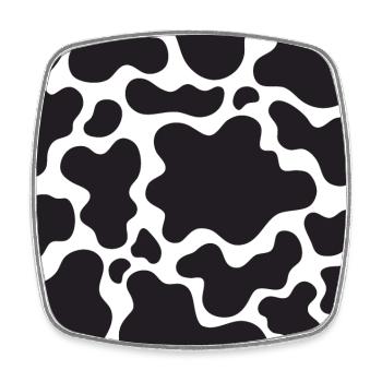 Cow Spots Pattern - Square fridge magnet - white - Front