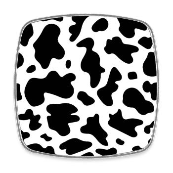 Cow Spots Pattern - Square fridge magnet - white - Front