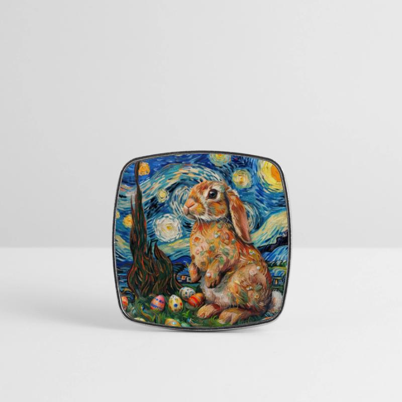 Easter Bunny, Easter, Bunny Square fridge magnet